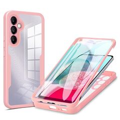 Techsuit Case for Samsung Galaxy Galaxy A14 4G / A14 5G + Pouch - Techsuit ColorVerse 360 Series - Pink 5949419152038 έως 12 άτοκες Δόσεις