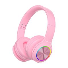 PowerLocus Wireless Headphones for kids PowerLocus PLED (pink) 069300  pwl-pled-pink έως και 12 άτοκες δόσεις 5060726254878