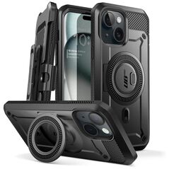 Supcase Husa pentru iPhone 15 - Supcase Unicorn Beetle Pro MagSafe - Black 0843439124394 έως 12 άτοκες Δόσεις