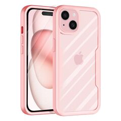 Techsuit Case for iPhone 16 Plus + Pouch - Techsuit ColorVerse 360 Series - Pink 5949419199675 έως 12 άτοκες Δόσεις