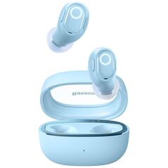 Baseus Bluetooth Headset V5.3 with Smart Display, TWS - Baseus WM02+ (NGTWW370303) - Blue 6932172628512 έως 12 άτοκες Δόσεις