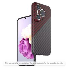 Techsuit Case for Huawei P30 Lite / P30 Lite New Edition - Techsuit Carbonite FiberShell - Red Vortex 5949419210974 έως 12 άτοκες Δόσεις