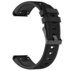 Techsuit Watchband for Garmin Fenix 5/5 Plus 6/6 Pro/7/Forerunner 935/945/955/Approach S60/S62 - Techsuit Watchband QuickFit 22mm (W058) - Black 5949419219083 έως 12 άτοκες Δόσεις