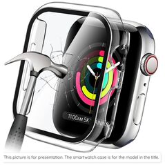 Techsuit Case for Apple Watch Ultra + Pouch - Techsuit Defense360 Pro - Clear 5949419231221 έως 12 άτοκες Δόσεις