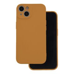 Silicon case for iPhone 15 6,1&quot; caramel 5907457797888