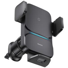 Baseus Baseus - Car Holder with Wireless Charging Wisdom Alignment (CGZX000001) - for Air Vent, 15W - Black 6932172605568 έως 12 άτοκες Δόσεις