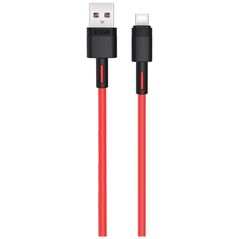 XO cable NB-Q166 USB - USB-C 1,0 m 5A red 6920680875504