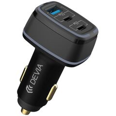 Devia car charger Extreme 115W 2x USB-C 1x USB black 6938595379918