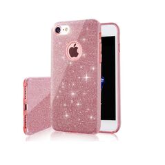 Glitter 3in1 case for iPhone 16 Plus 6,7&quot; pink 5907457788695