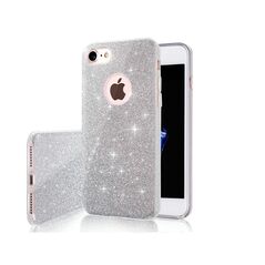 Glitter 3in1 case for Samsung Galaxy A05S silver 5907457790940