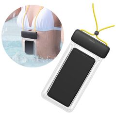 Baseus universal waterproof cover phone case (max 7.2&#39;&#39;) for the pool by the water IPX8 yellow (ACFSD-DGY) 6953156220775