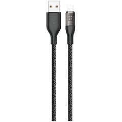 Fast charging cable 30W 1m USB - Lightning Dudao L22L - gray 6973687246679