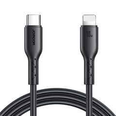 Joyroom Flash-Charge Series SA26-CL3 USB-C / Lightning cable 30W 1m - black 6941237108050