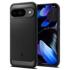 Case for GOOGLE PIXEL 9 / 9 PRO Spigen Rugged Armor Matte black 8809971226349