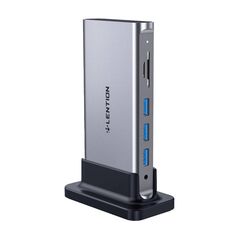 Lention Lention docking station AV USB-C gray 068824  CB-TP-D54HEACRNA-CCN έως και 12 άτοκες δόσεις 6955038347082