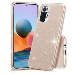 Case XIAOMI REDMI NOTE 10 PRO Glitter gold 5904161110705