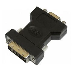 Adapter AV LogiLink DVI-I - D-Sub (VGA) czarny (AD0001)