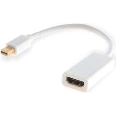 Adapter AV Savio DisplayPort Mini - HDMI Biały (CL-57)