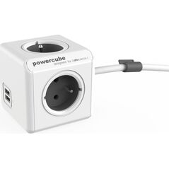 PowerCube Przedłużacz Extended USB 3m szary (2404/FREUPC)