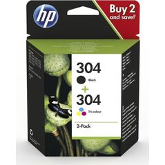 Tusz HP 304 Combo Pack 2 Pack Black,Tri-Color