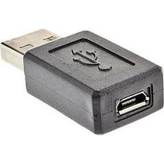 Adapter USB PremiumCord microUSB - USB Czarny  (kur-19)