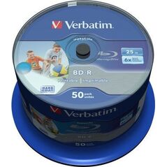 Verbatim BD-R 25 GB 6x 50 sztuk (43812)