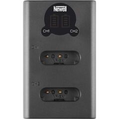 Ładowarka do aparatu Newell Ładowarka dwukanałowa Newell DL-USB-C do akumulatorów NP-BX1