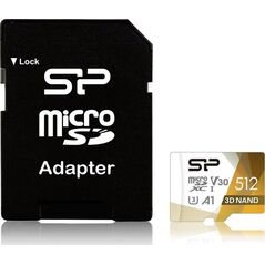 Karta Silicon Power Superior Pro Colorful MicroSDXC 512 GB Class 10 UHS-I/U3 A1 V30 (SP512GBSTXDU3V20AB)