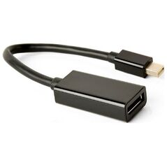 Adapter AV Gembird DisplayPort Mini - DisplayPort czarny (A-mDPM-DPF4K-01)