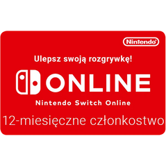 Nintendo Nintendo Switch Online subskrypcja 12 miesięcy