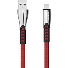 Kabel USB Somostel USB-A - Lightning 1 m Czerwony (25701)