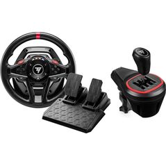 Kierownica Thrustmaster T128 SimTask Pack (4460264) + Lewarek TH8S (4060256)