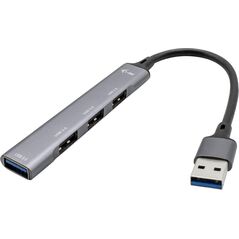 HUB USB I-TEC 4x USB-A 2.0 (U3HUBMETALMINI4)