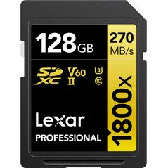 Karta Lexar Professional 1800x SDXC 128 GB Class 10 UHS-II/U3 V60 (LSD1800128G-BNNNG)