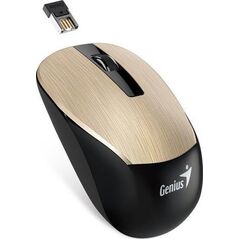 Mysz Genius Genius Mysz NX-7015, 1600DPI, 2.4 [GHz], optyczna, 3kl., bezprzewodowa USB, złota, AA