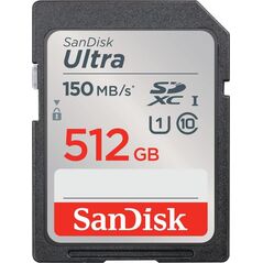 Karta SanDisk Ultra SDXC 512 GB Class 10 UHS-I/U1  (SDSDUNC-512G-GN6IN)