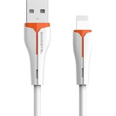 Kabel USB Vega USB-A - Lightning 1 m Biały (33123)