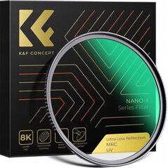 Filtr Kf FILTR UV Ultra Low Reflection K&F CONCEPT NANO-X MRC 49 mm 49mm / KF01.2460