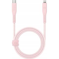 Kabel USB Energea USB-C - Lightning 1.5 m Różowy