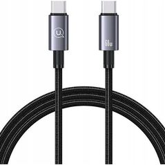 Kabel USB Usams USB-C - USB-C 1.2 m Czarny (USA1058)