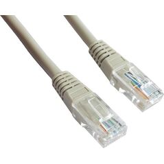 Gembird patch cord RJ45, kat. 5e, UTP, 1m, zółty (PP12-1M/Y)