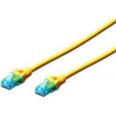 Digitus Patch cord U/UTP kat.5e PVC 3m żółty (DK-1512-030/Y)