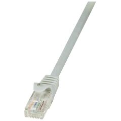 LogiLink CAT 5e Patchcord U/UTP Szary 0.25M (CP1012U)