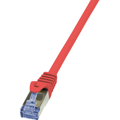 LogiLink Patchcord Cat.6A, S/FTP, 1,5m, czerwony (CQ3044S)