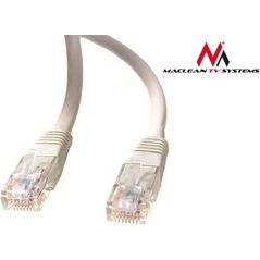 Maclean Przewód patchcord UTP cat6 wtyk-wtyk 0,5m szary Maclean (MCTV-654)