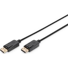 Kabel Digitus DisplayPort - DisplayPort 1m czarny (AK-340103-010-S)