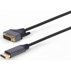 Kabel Gembird DisplayPort - DVI-D 1.8m czarny (CC-DPM-DVIM-4K-6)