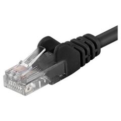 PremiumCord PREMIUMCORD Patch kabel UTP RJ45-RJ45 CAT5e 1.5m czarny