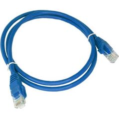 Alantec Patch-cord U/UTP kat.6 PVC 1.0m niebieski ALANTEC