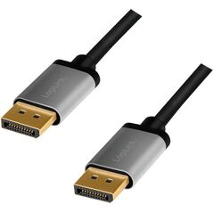 Kabel LogiLink DisplayPort - DisplayPort 2m czarny (CDA0101)